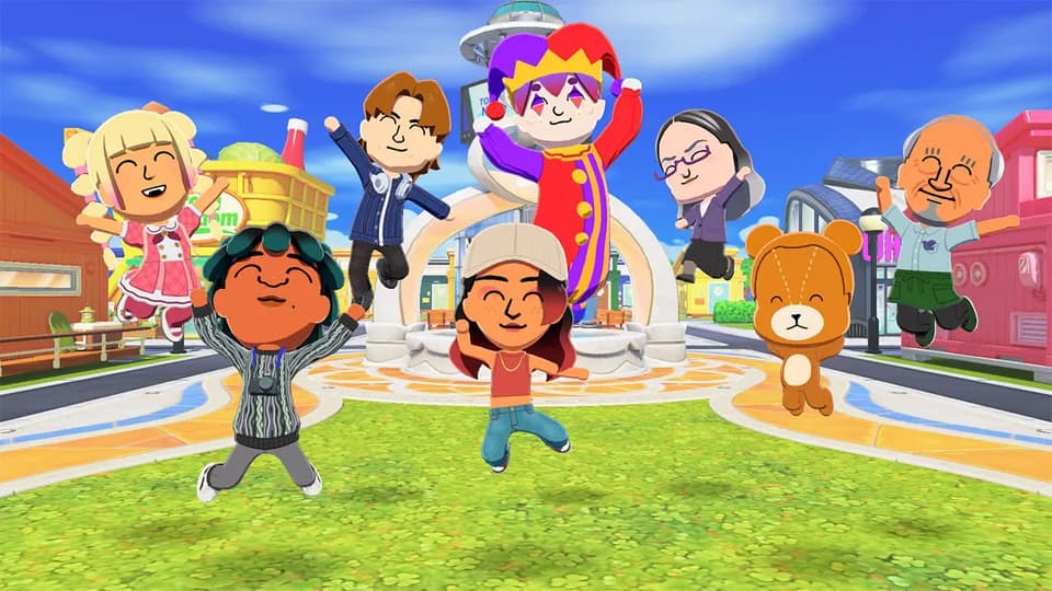Official Tomodachi Life: Living the Dream screenshot showing Mii creation and personality-related setup