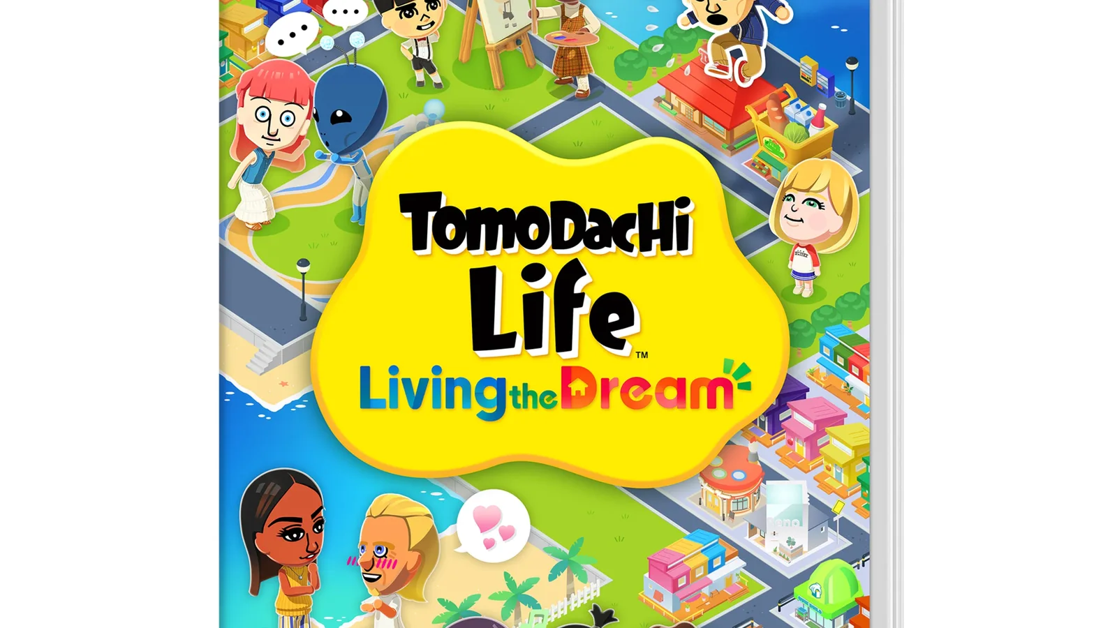 Tomodachi Life: Living the Dream official key art used for the personality guide hero